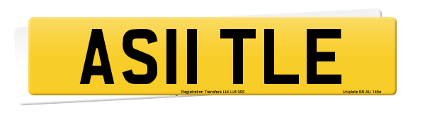 Registration number AS11 TLE